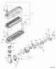 Echo PB-602 - Back Pack Blower, S/N: 03001001 - 03999999 Listas de piezas de repuesto y dibujos Intake, Cylinder Cover  S/N: 03011288 - 03999999