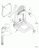 Echo PB-403H - Back Pack Blower, S/N: 03001001 - 03999999 Listas de piezas de repuesto y dibujos Backpack Frame, Harness