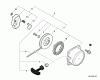 Echo PB-403T - Back Pack Blower, S/N: 09001001 - 09999999 Listas de piezas de repuesto y dibujos Starter