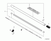 Echo 99944200610 - Rapid Loader Trimmer Attachment Listas de piezas de repuesto y dibujos Main Pipe Assembly, Flexible Driveshaft