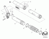 Echo PB-750H - Back Pack Blower, S/N: 07001001 - 07999999 Listas de piezas de repuesto y dibujos Blower Tubes