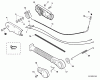 Echo PB-751H - Back Pack Blower, S/N: 06001001 - 06999999 Listas de piezas de repuesto y dibujos Hip Mount Throttle