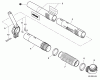 Echo PB-650 - Back Pack Blower, S/N: 03001001 - 03999999 Listas de piezas de repuesto y dibujos Posi-Loc Blower Tubes