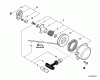 Echo PB-770T - Back Pack Blower, S/N: P05311001001 - P05311999999 Listas de piezas de repuesto y dibujos Starter