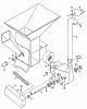 Echo SH-5000 - Chipper/Shredder, S/N: E081543 1992-1993 Models Listas de piezas de repuesto y dibujos Blower Attachment
