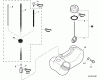 Echo GT-200 - String Trimmer, S/N:S85013001001- S85013999999 Listas de piezas de repuesto y dibujos Fuel System