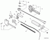 Echo SRM-230 - String Trimmer, Listas de piezas de repuesto y dibujos Control Handle, Control Cable Assembly
