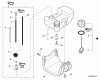 Echo SRM-230S - String Trimmer, S/N:05001001 - 05999999 Listas de piezas de repuesto y dibujos Fuel System