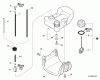 Echo SRM-260 - String Trimmer, S/N:03001001 - 03999999 Listas de piezas de repuesto y dibujos Fuel System
