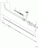 Echo PE-311 - Edger, S/N: S76012001001 - S76012999999 Listas de piezas de repuesto y dibujos Main Pipe Assembly, Driveshaft