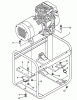 Echo EG-2300 - Portable Generator, S/N: 01001 - 03371 Listas de piezas de repuesto y dibujos Frame