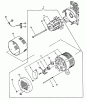 Echo EG-2300 - Portable Generator, S/N: 01001 - 03371 Listas de piezas de repuesto y dibujos Generator