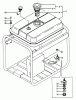 Echo EG-4300E - Portable Generator Listas de piezas de repuesto y dibujos Fuel Tank