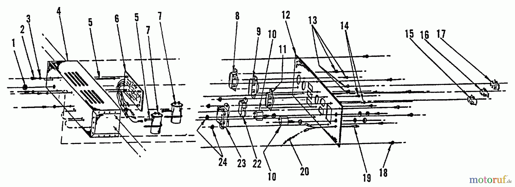 Echo Stromerzeuger EG-5600E - Echo Portable Generator Electrical Panel
