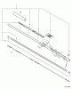Echo HCA-261 - Hedge Trimmer, S/N: 02001001 - 02999999 Listas de piezas de repuesto y dibujos Main Pipe Assembly, Driveshaft