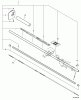 Echo HCA-260 - Hedge Trimmer, S/N: 06001001 - 06999999 Listas de piezas de repuesto y dibujos Main Pipe Assembly, Driveshaft  S/N: 06001501 - 06999999