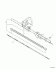 Echo SHC-212 - Shaft Hedge Trimmer, S/N: 09001001 - 09999999 Listas de piezas de repuesto y dibujos Main Pipe Assembly