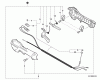 Echo SHC-225 - Shaft Hedge Trimmer, S/N: S85312001001 - S85312999999 Listas de piezas de repuesto y dibujos Control Handle, Control Cable Assembly  S/N: S85312016887 - S85311999999