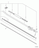Echo SHC-260 - Shaft Hedge Trimmer, S/N: 07001001 - 07999999 Listas de piezas de repuesto y dibujos Main Pipe Asy, Flexible Driveshaft