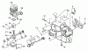 Echo CS-3900 - Chainsaw Listas de piezas de repuesto y dibujos Engine, Crankcase
