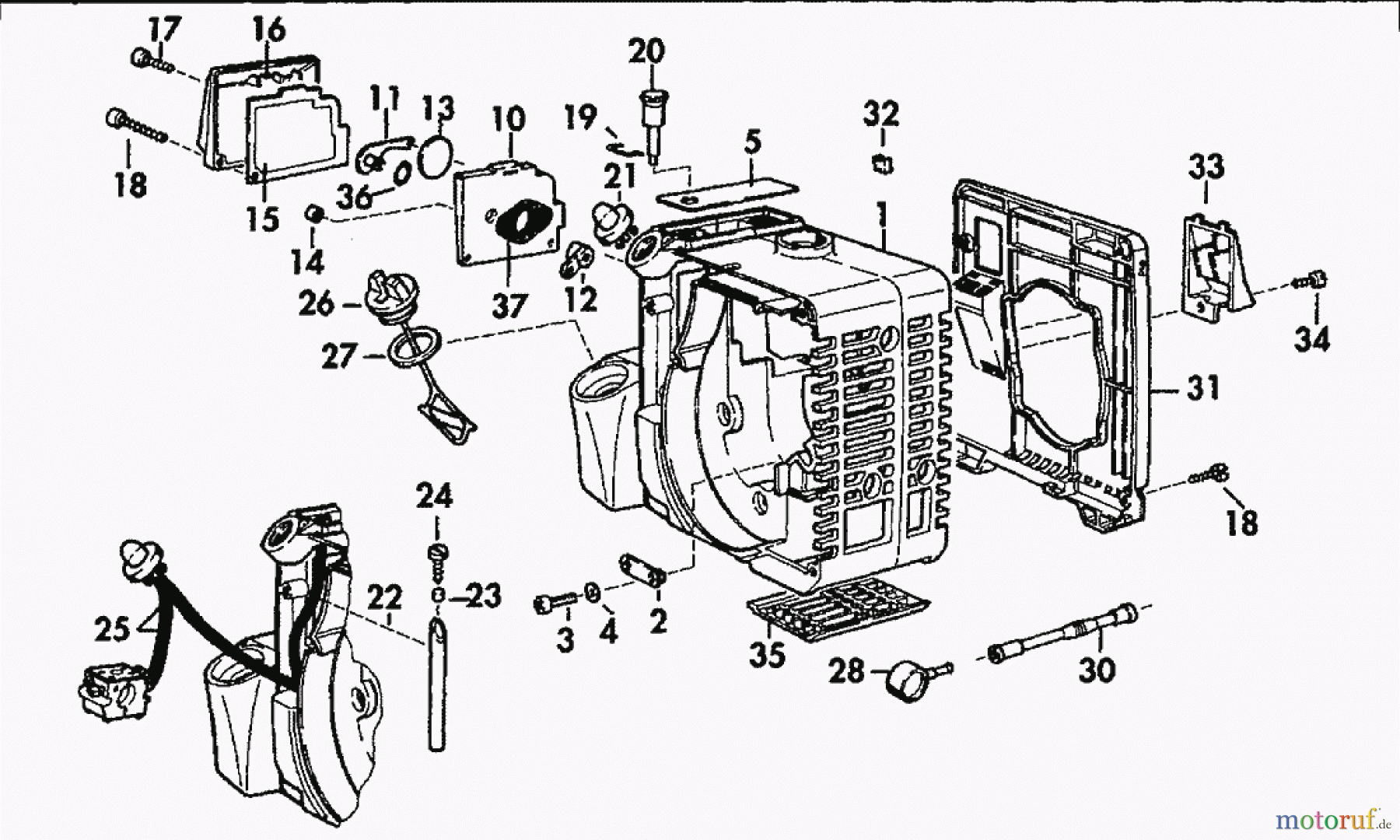  Solo by AL-KO Gartentechnik Motorsensen 120 / 124 / 126 / 128 ET 041992 Druck 9 126 702 04/1992 [SN: ET 041992 Druck 9 126 702] - 01/1994 [SN: ET 011994 Druck 9 126 703] Seite 1