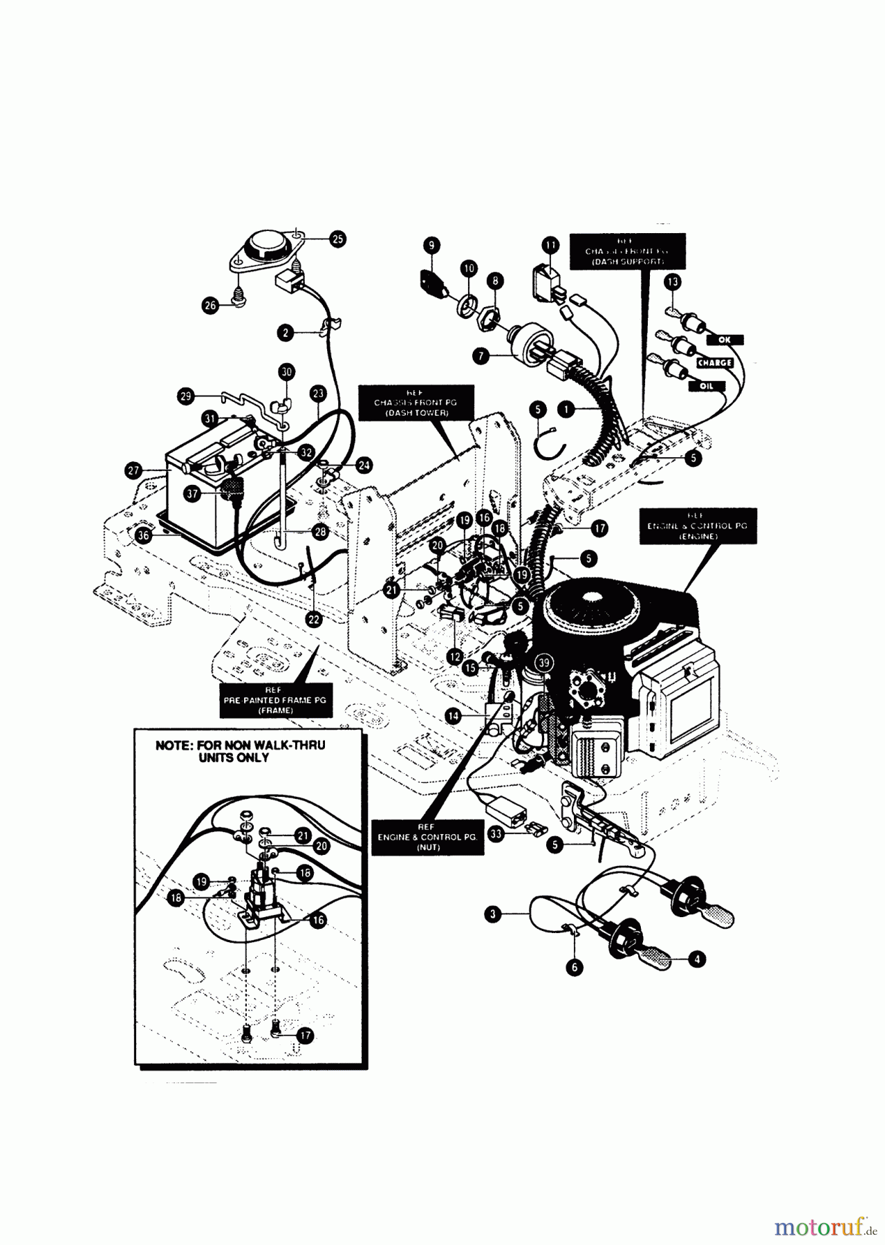  AL-KO Gartentechnik Rasentraktor T 16/110 SD ab 01/1996 Seite 13