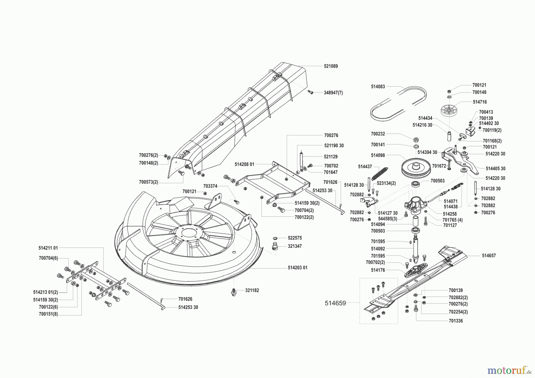  AL-KO Gartentechnik Rasentraktor T-800 10/2000 - 08/2001 Seite 5