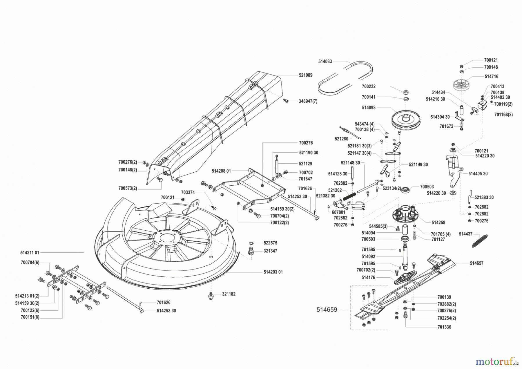  AL-KO Gartentechnik Rasentraktor T-800 SA 01/2001 - 02/2001 Seite 5