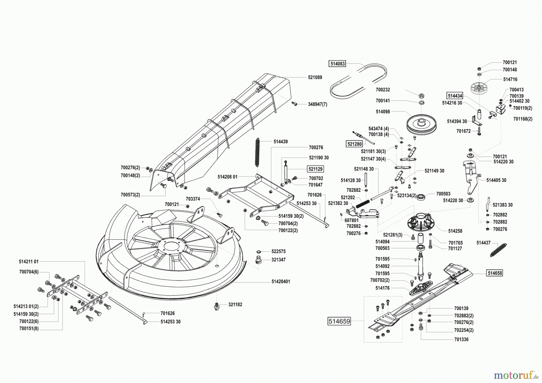  AL-KO Gartentechnik Rasentraktor T 900 ab 01/2002 Seite 5