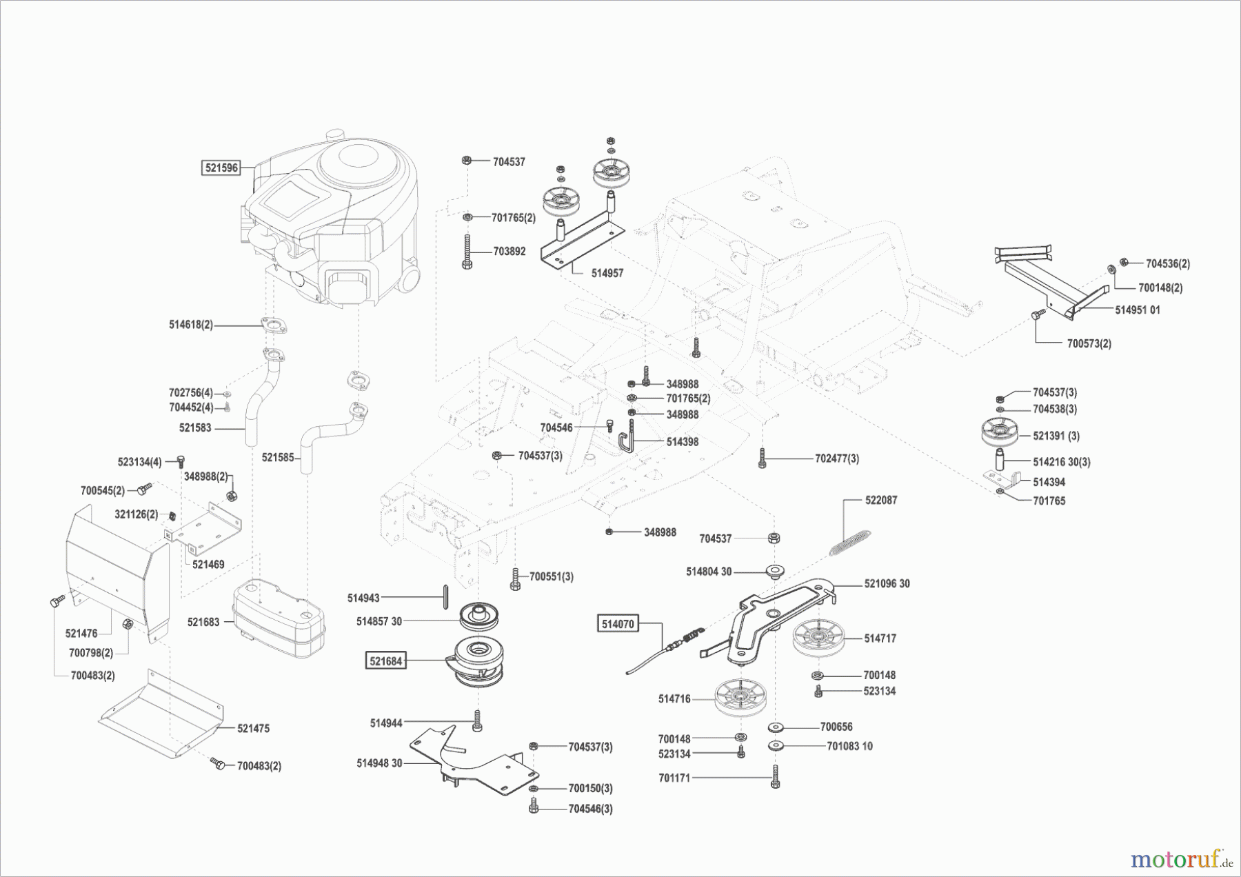  Sigma Gartentechnik Rasentraktor T18-102 SG Seite 4