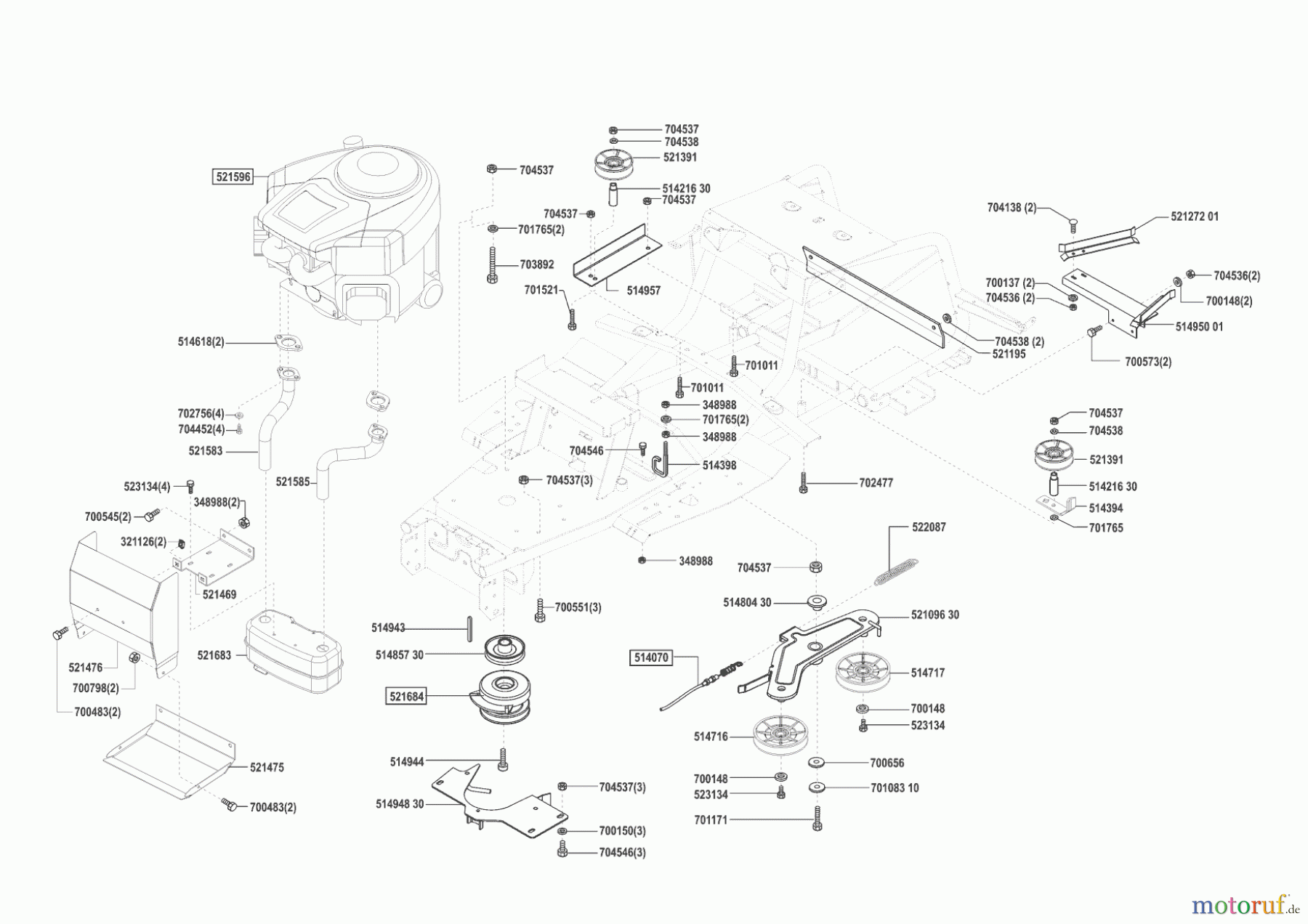  Sigma Gartentechnik Rasentraktor T18-102 HD Seite 4