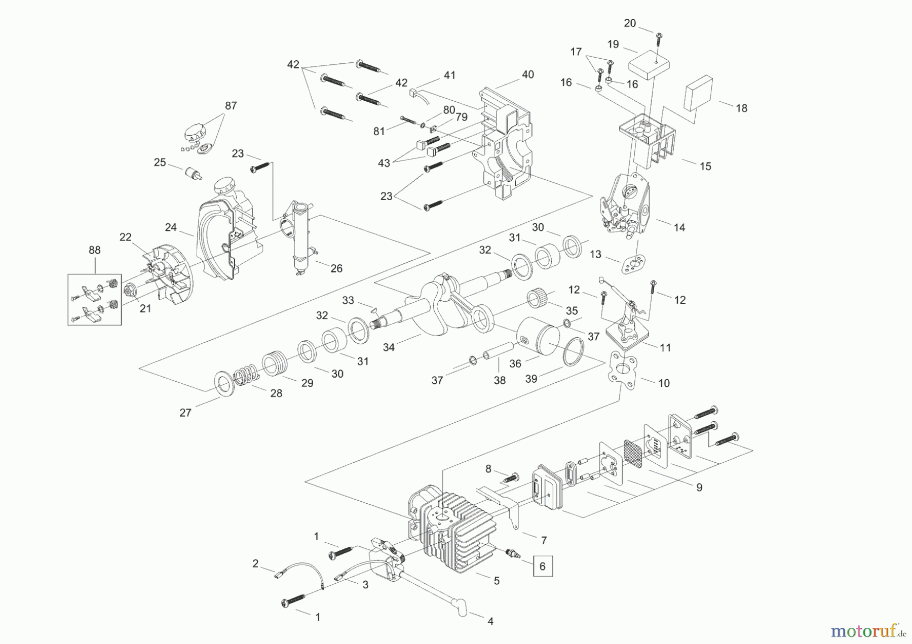  King Craft Gartentechnik Kettensägen AC310716-38 Seite 1