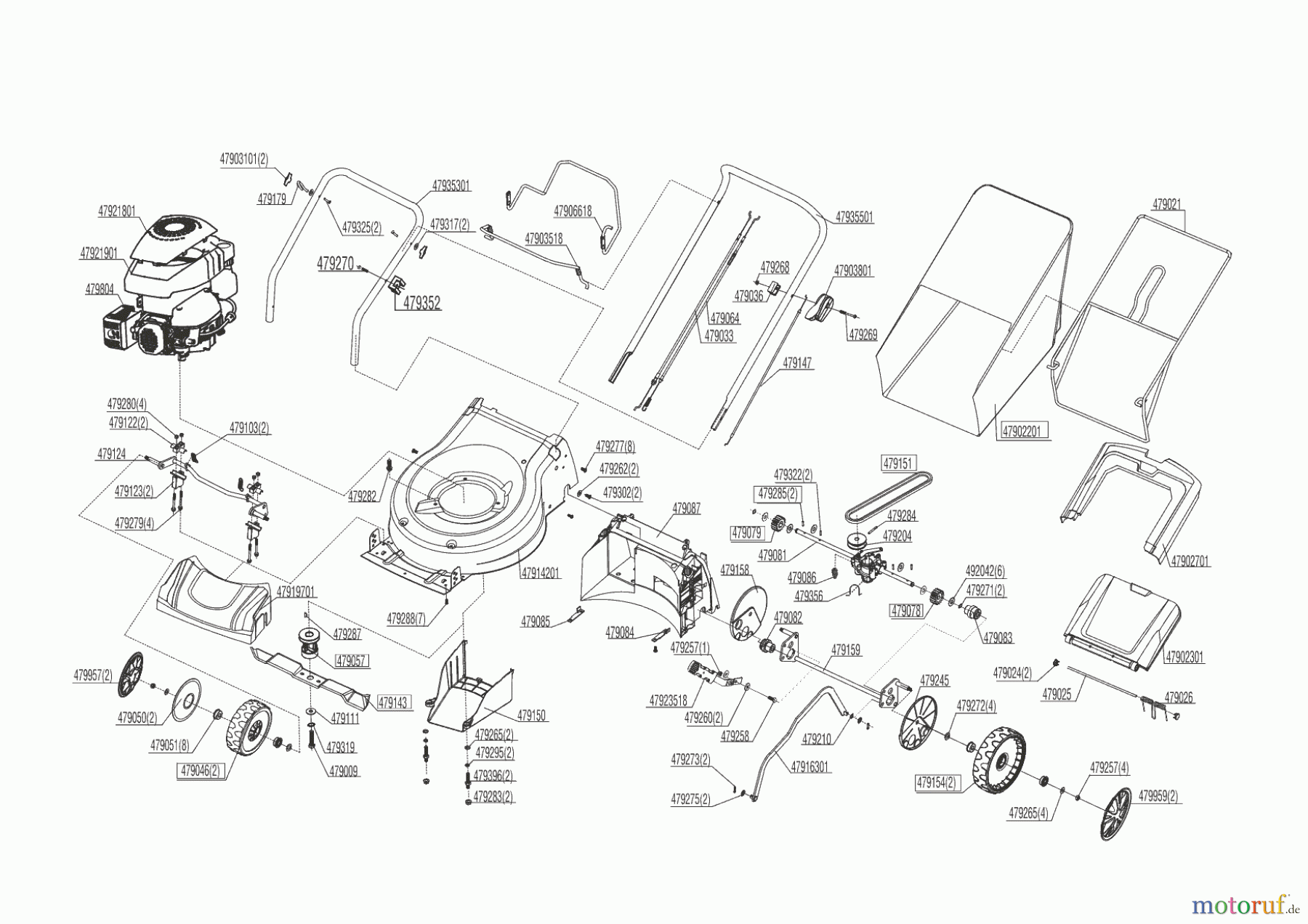 Greenzone Gartentechnik Benzinrasenmäher 520 S XL MOWER   01/2014 Seite 1