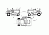 Husqvarna LTH 2142 (96041017203) - Lawn Tractor (2011-05 & After) Spareparts DECALS