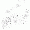Husqvarna DT 18 BF (966067001) - Dethatcher (2010-02 & After) Listas de piezas de repuesto y dibujos Frame 18"