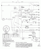 Husqvarna YT 125 (954000041) - Yard Tractor (1990-01 & After) Listas de piezas de repuesto y dibujos Schematic