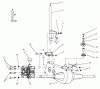 Husqvarna YT 161H (127589) (H16H44B) - Yard Tractor (1990-11 & After) Listas de piezas de repuesto y dibujos Transaxle And Pump Assembly
