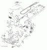 Husqvarna YT 16542T (96043002400) - Yard Tractor (2007-02 & After) Listas de piezas de repuesto y dibujos Drive