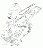 Husqvarna YT 16542T (96043002402) - Yard Tractor (2007-02 & After) Listas de piezas de repuesto y dibujos Drive