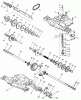 Husqvarna YT 180 (954000652) (HN1842A) - Yard Tractor (1994-01 & After) Listas de piezas de repuesto y dibujos Dana Transaxle (Model No. 4360-81)