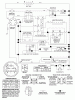 Husqvarna YTH 180 (954140010) (HCYTH180E) - Yard Tractor (1997-11 & After) Listas de piezas de repuesto y dibujos Schematic
