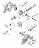 Husqvarna YTH 180 (954140010A) - Yard Tractor (1997-12 & After) Listas de piezas de repuesto y dibujos Hydro-Gear Transaxle