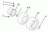 Husqvarna YTH 180 (954140010E) - Yard Tractor (1998-06 & After) Listas de piezas de repuesto y dibujos Wheels & Tires