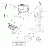 Husqvarna YTH 1848XP (96013000301) - Yard Tractor (2005-03 & After) Listas de piezas de repuesto y dibujos Engine