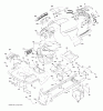 Husqvarna YTH 1848XPT (96043000701) - Yard Tractor (2006-03 & After) Listas de piezas de repuesto y dibujos Chassis