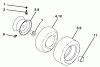 Husqvarna YTH 1842 (96013000201) - Yard Tractor (2005-01 & After) Listas de piezas de repuesto y dibujos Wheels And Tires