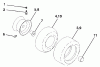 Husqvarna YTH 2042 (96013000600) - Yard Tractor (2005-10 & After) Listas de piezas de repuesto y dibujos Wheels And Tires