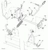 Husqvarna YTH 2042 (96043010600) - Yard Tractor (2009-12 & After) Listas de piezas de repuesto y dibujos Mower Lift