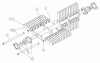 Husqvarna DT 18 C (968981005) - Dethatcher (2000-12 & After) Listas de piezas de repuesto y dibujos Flail Blade Reel