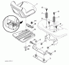 Husqvarna YTH 20K46 (917.289542) - Yard Tractor (2010-01 & After) (Sears Craftsman) Listas de piezas de repuesto y dibujos Seat Assembly